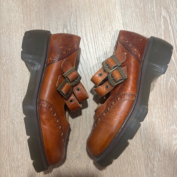 Vintage 1990's Dr. Martens Mary Jane Platform Shoes - Picture 3 of 7